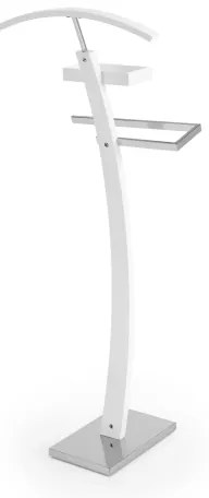 Porta abiti 117x32 cm bianco