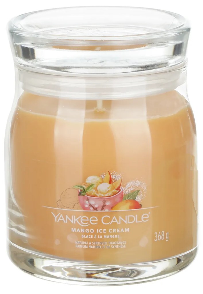 Mango Ice Cream, candela in giara media Yankee Candle