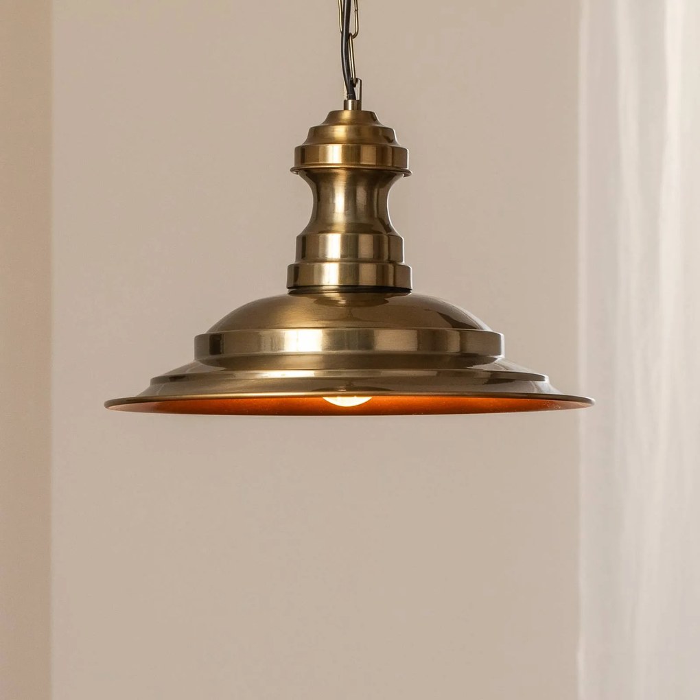 Lampada a sospensione Sivani MR-637 Opviq, dimmerabile, Bronzo / Ottone antico, Soggiorno / Sala da pranzo, Metallo, Vintage, Lampada a sospensione
