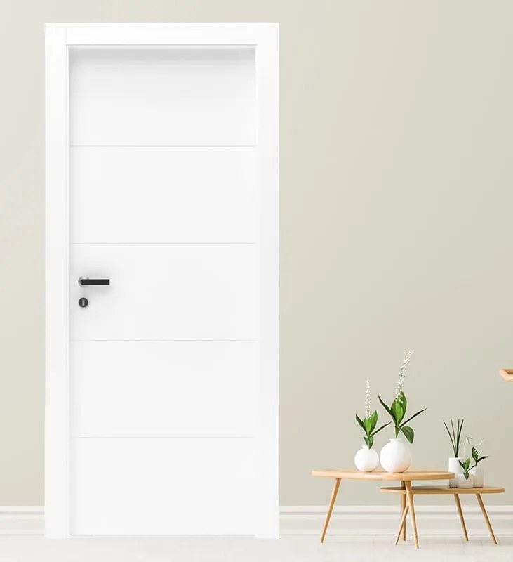 Porta battente Dione bianco L 70 x H 210 cm reversibile