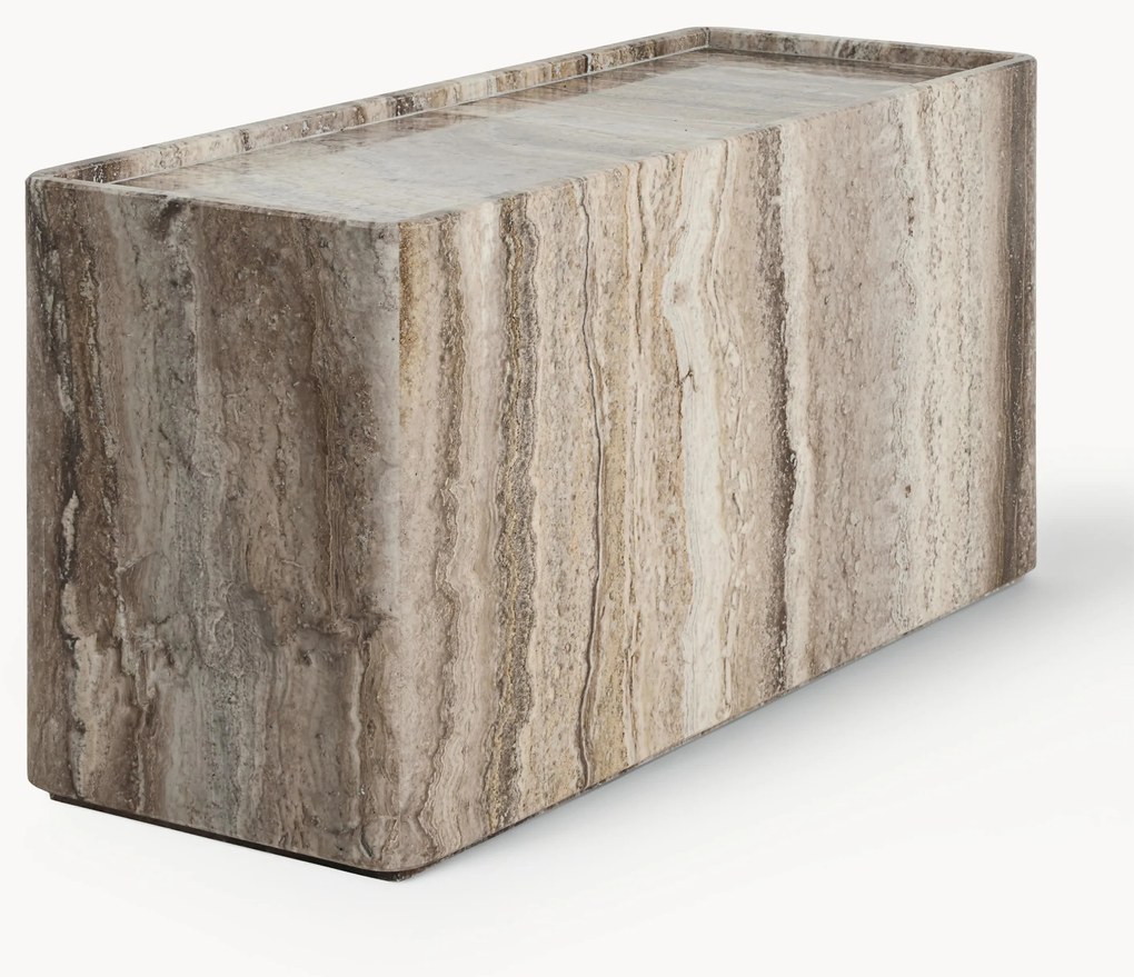 Tavolino in travertino Pietra