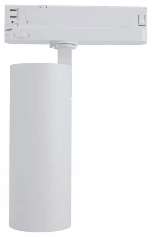 Faro LED 34W per Binario Trifase, 38° + 60° Bianco con driver Philips CRI92 Colore Bianco Naturale 4.000K