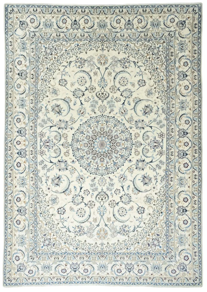 Nain Tappeto persiano 360x250 Beige (Iran) Annodato A Mano