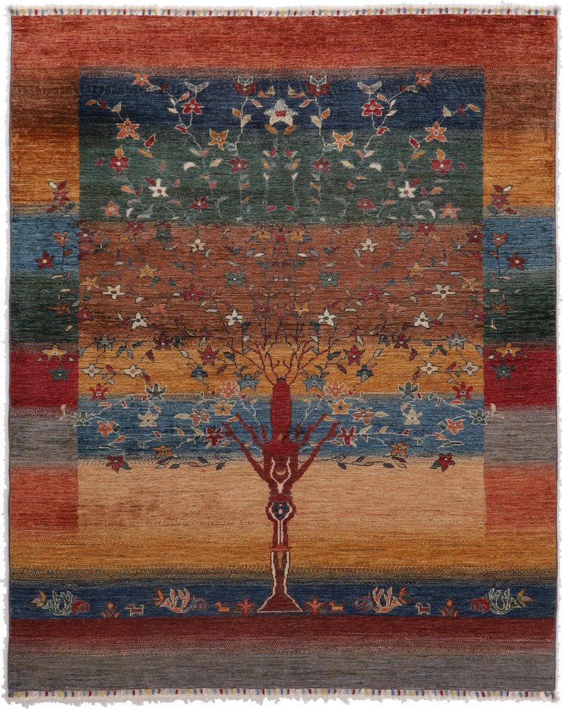 Samarkand Tappeto orientale 160 x 190 (Pakistan) Annodato A Mano