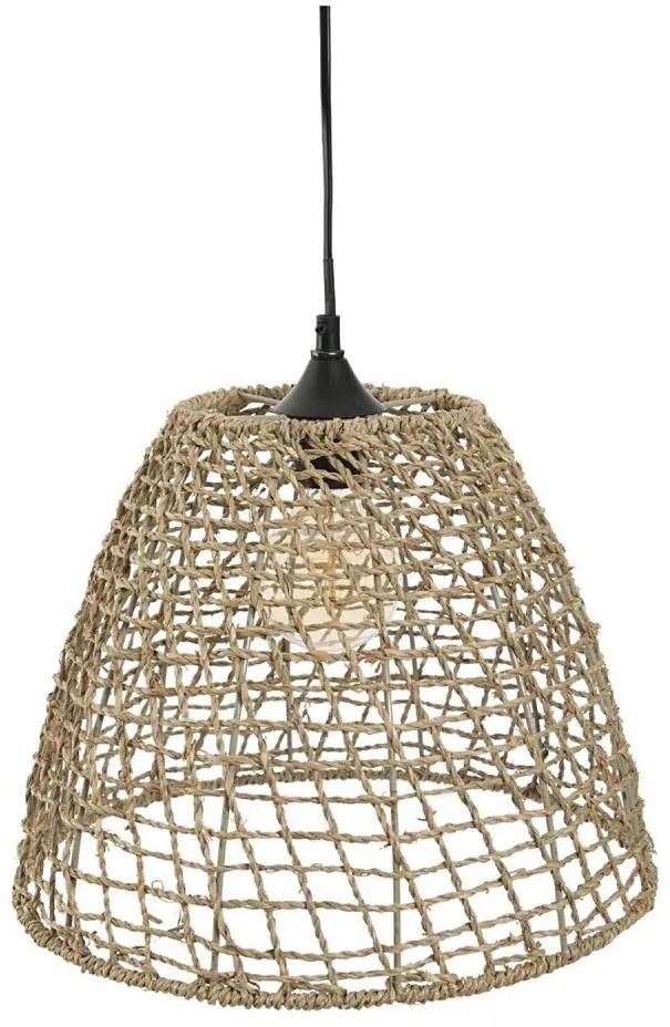 Atmosphera - Lampadario a sospensione con filo JADA 1xE27/40W/230V rattan