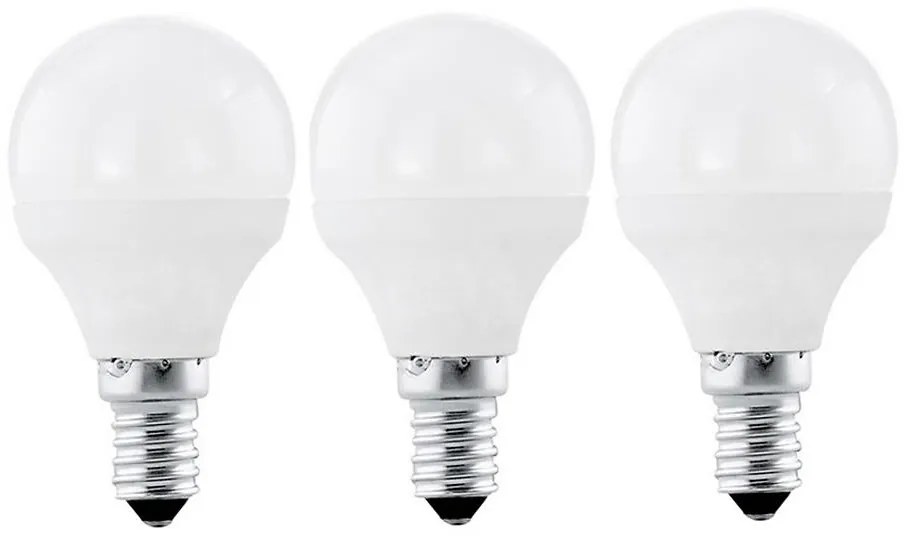 Eglo 10698 - SET 3x Lampadina LED E14/4W/230V 320lm