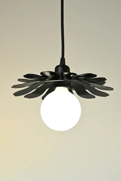 Bohemia-Design - Lampadario a sospensione con cavo 1xE27/60W/230V nero