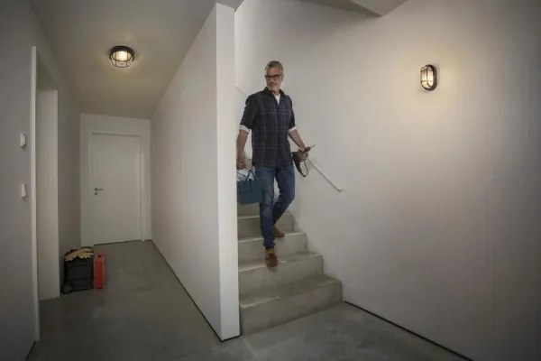 Osram - Applique da esterno BULKHEAD 1xE27/10W/230V diam. 19 cm IP54 nero