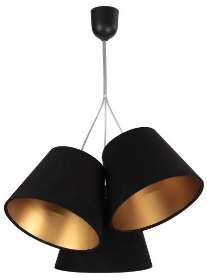 Lampadario a sospensione con filo AMBROSIA 3xE27/60W/230V