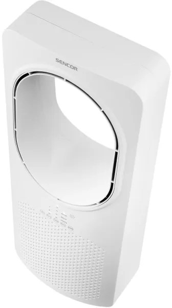 Sencor - Ventilatore da pavimento senza pale 50W/230V bianco + telecomando
