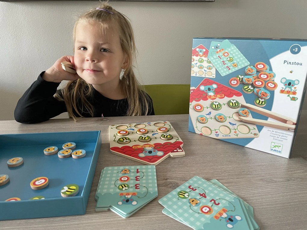 Pinstou - gioco di conteggio e manipolazione