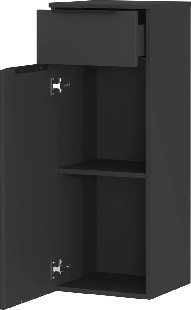 Mobile bagno alto sospeso antracite 36x93 cm Crandon - Germania