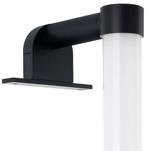 Lampada LED per specchio da bagno APA MINI, 4W/230V, IP44, nero