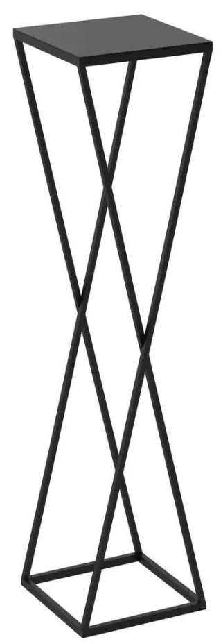 Portafiori100x24 cm nero