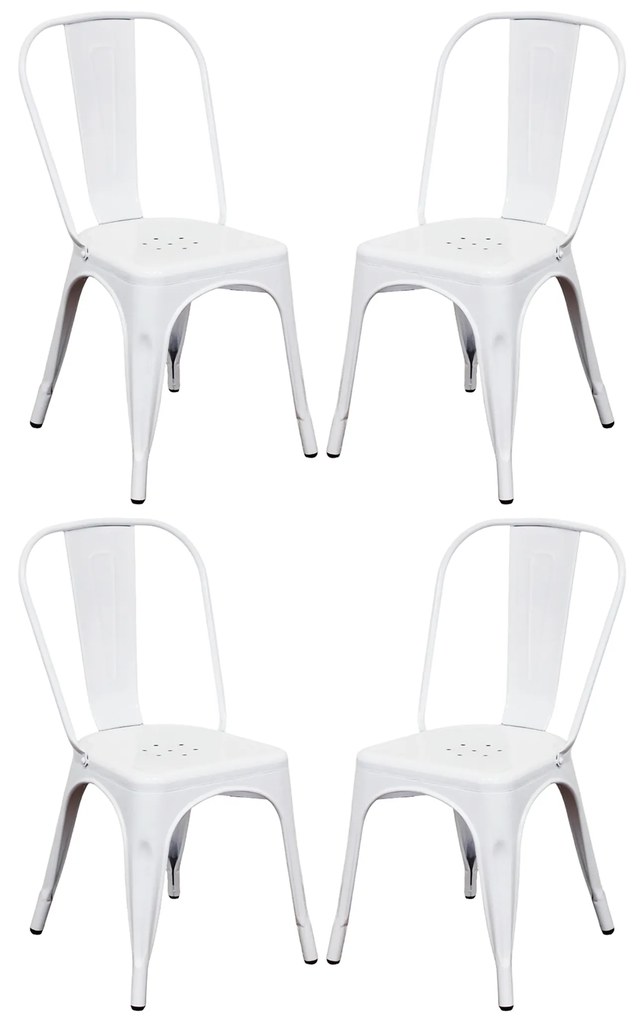 AGATHA - Set 4 sedie industrial