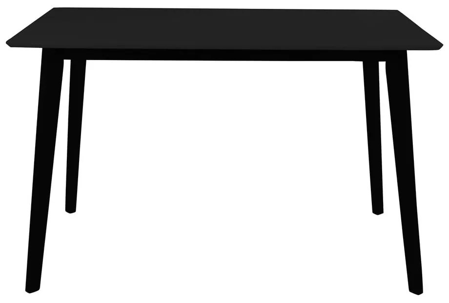 Tavolo da pranzo con piano nero 70x120 cm Vojens – Bonami Essentials