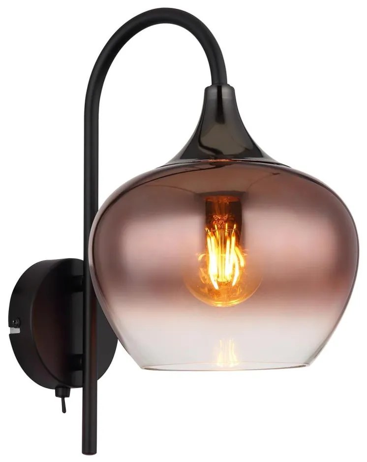 Globo 15548WG - Applique MAXY 1xE27/40W/230V rame