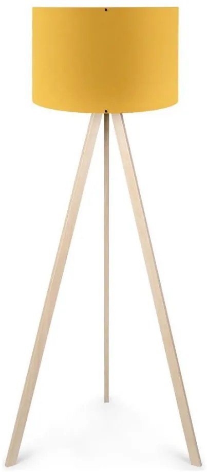 Lampada da terra AYD 1xE27/60W/230V arancione/beige