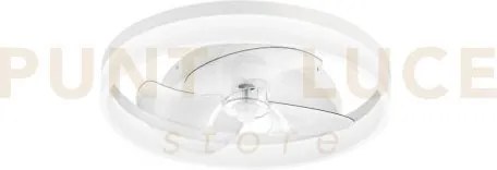 Plafoniera led ventilatore espero bianco 30w 4800lm cct 3000k / 400...