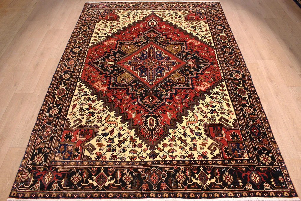 Heriz Tappeto persiano 300 x 210 (Iran) Annodato A Mano