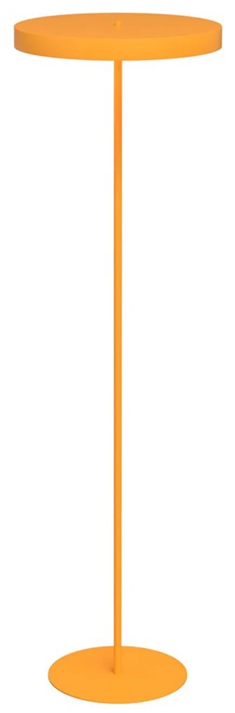 Piantana Minimal Poseidone Acciaio Arancione 3 Luci G9 Ip20
