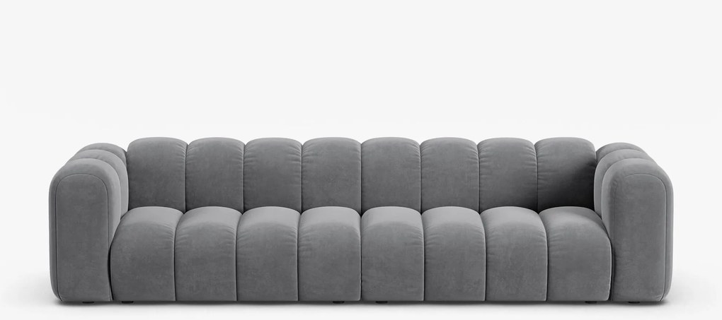 Divano Lupine 4 posti in velluto Salvador – L290 cm
