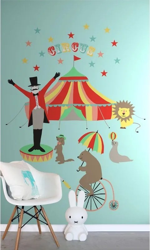 Fotomurale ESTA Circo, blu 186X280 cm
