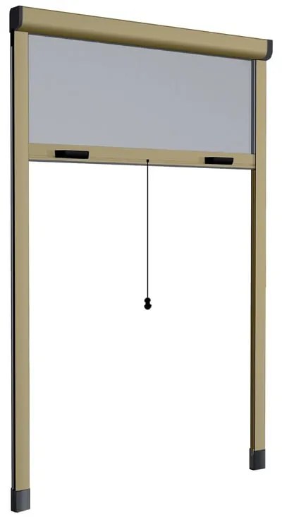 Zanzariera avvolgibile MEDAL Roto per portafinestra L 120 x H 250 cm bronzo