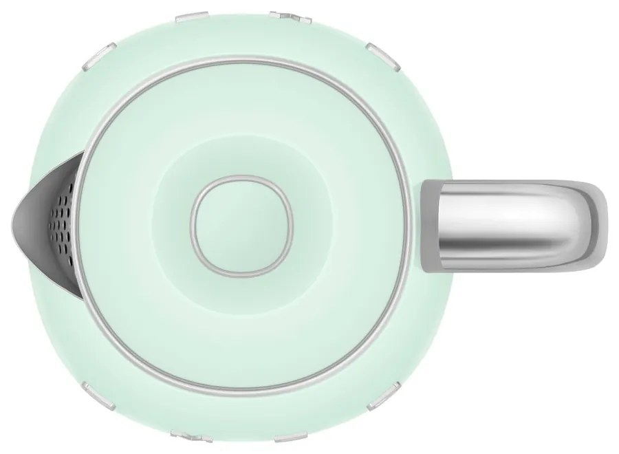 Teiera in acciaio inox verde chiaro 800 ml Retro Style - SMEG