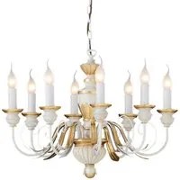 Lampada sospensione Firenze SP8 - Bianco - D640xH670-1050mm