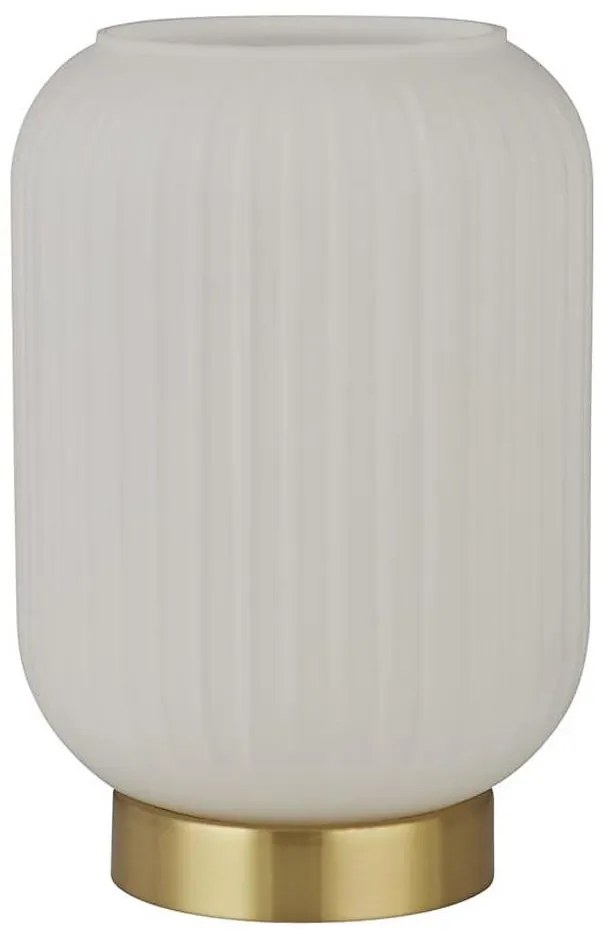 Searchlight EU61972SB - Lampada da tavolo PEARL 1xE27/60W/230V