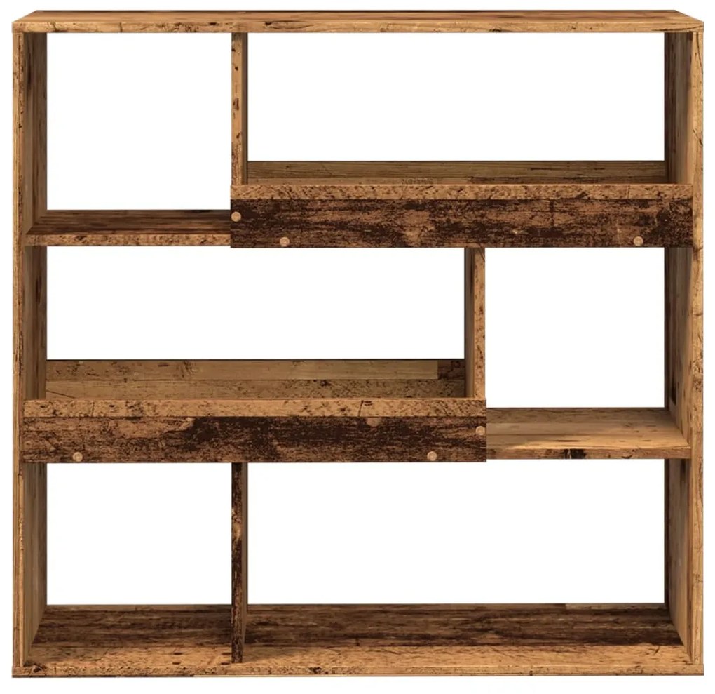 Libreria legno antico 100x33x94,5 cm in truciolato