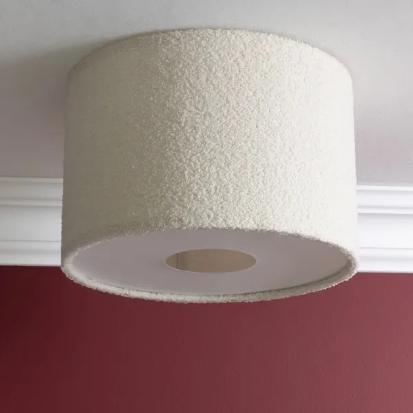 Brilliant - Lampada da soffitto TEDDY 2xE27/20W/230V Ø 35 cm crema
