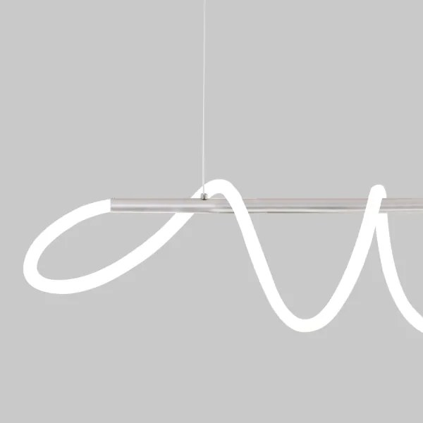 ONLI - Lampadario LED a sospensione con filo AMANDA LED/40W/230V 4500K cromo opaco