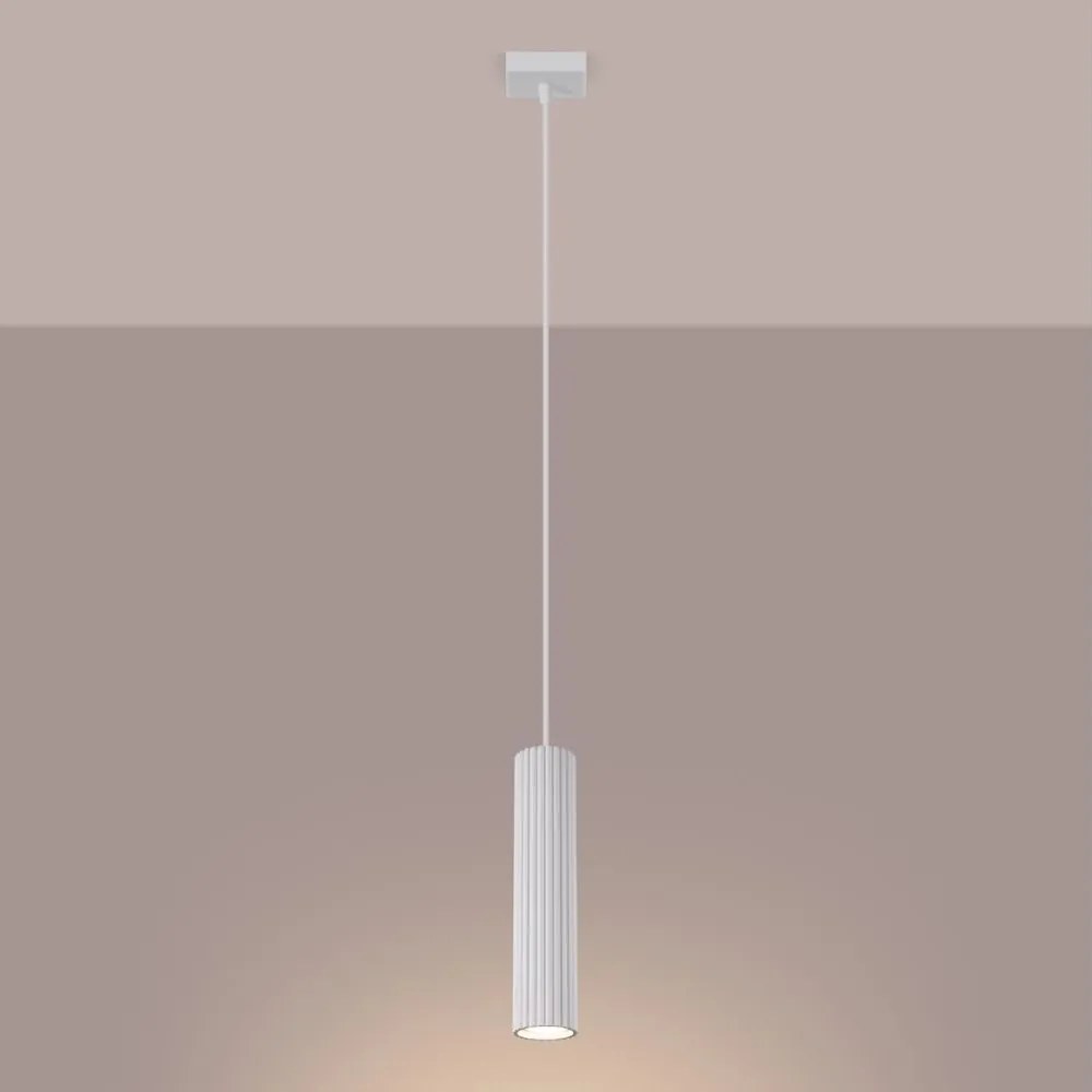 Brilagi - Lampadario LED a sospensione CRESTO con cavo 1xGU10/10W/230V, bianco