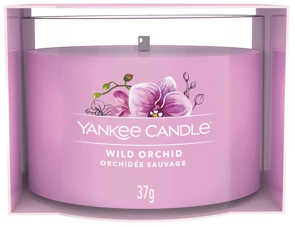 Candela votiva Wild Orchid Yankee Candle