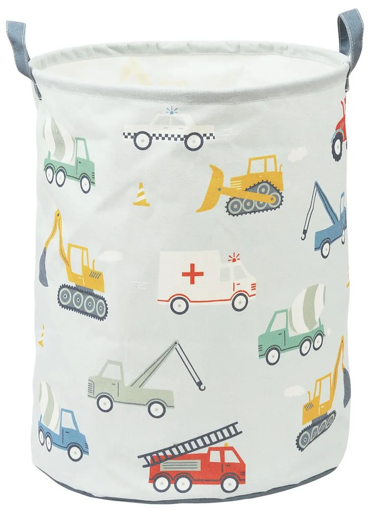 A Little Lovely Company - cesta porta giocattoli - veicoli