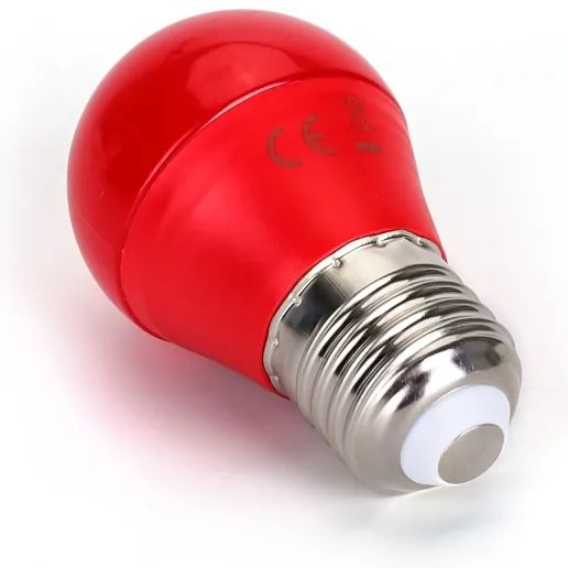 Lampadina LED G45 E27/4W/230V rossa - Aigostar