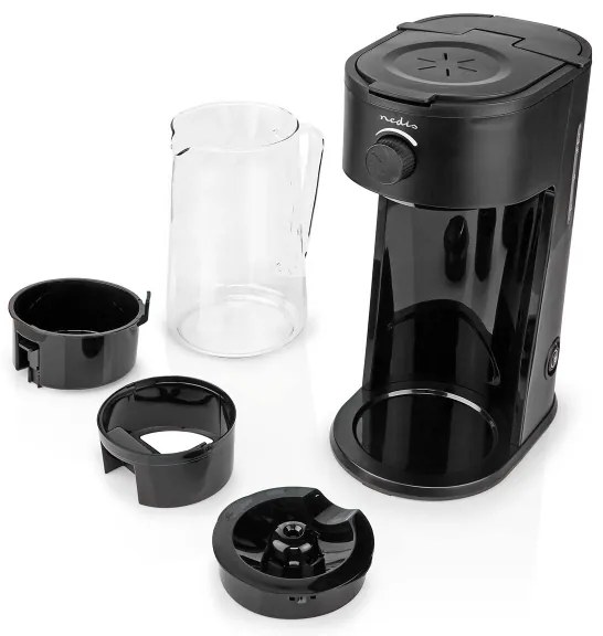 Nedis KAICM200FBK - Macchina da caffè per caffè freddo e tè freddo 750W/230V