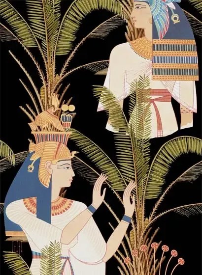 Tapete Egyptian Queens von MINDTHEGAP - WP20266