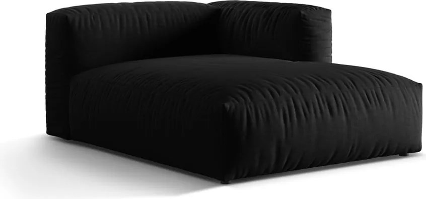 Modulo divano nero (angolo destro) Martina - Micadoni Home