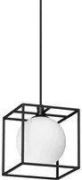 Lampadario A Sospensione Contemporaneo Lingotto Metallo Nero 1 Luce G9 4W 3000K