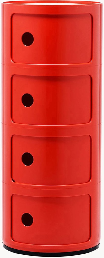 Contenitore di design con 4 cassetti Componibili, alt. 77 cm