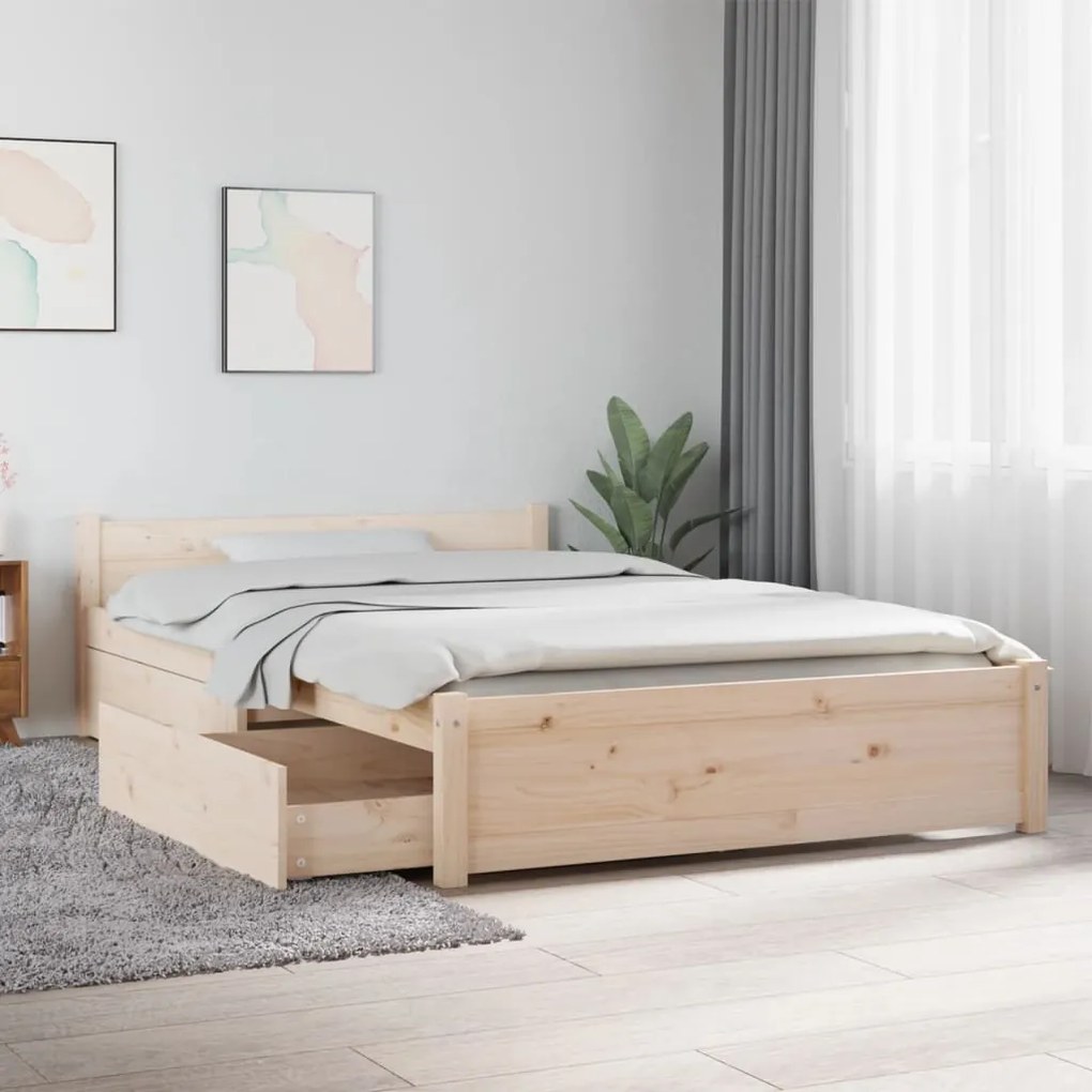 Giroletto con cassetti 120x190 cm small double