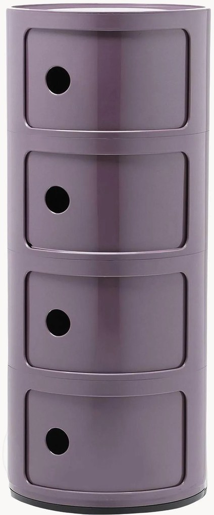 Contenitore di design con 4 cassetti Componibili, alt. 77 cm