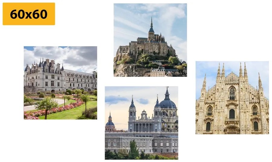 Set di quadri – Monumenti storici