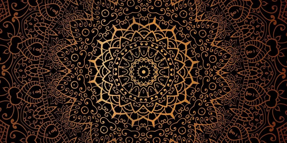 Stampa su tela – Mandala vintage in stile indiano