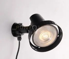 Proiettore led grubb nero 1 luce attacco e27 15w 1100lm 4000k con p...