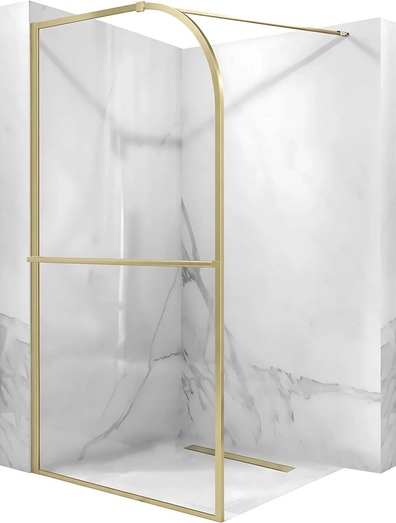 Parete doccia Rea Sky Brush Gold 100