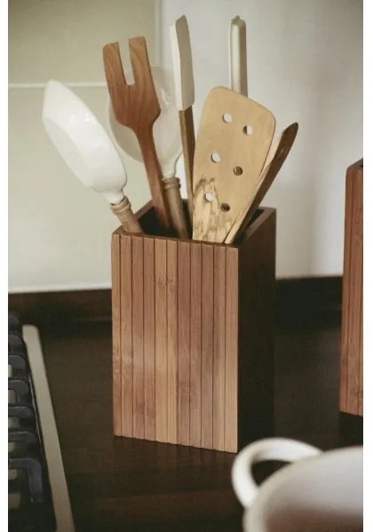 WENKO 54941100 - Set di utensili da cucina 3 pezzi 11x18 cm marrone